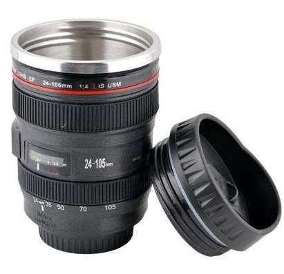 Camera Lens Thermo Mug