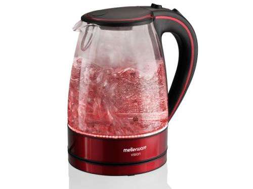 Mellerware Glass Kettle & Stainless Steel Travel Flask Set