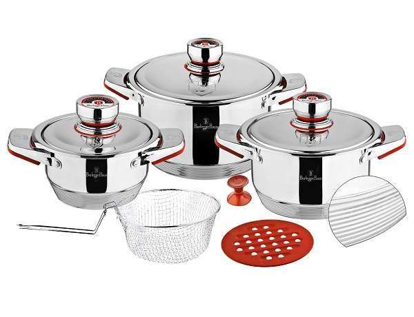 Berlinger Haus Premium 9 Piece Cookware Set