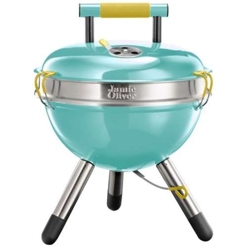Jamie Oliver - Park Charcoal Portable Braai - Turquoise