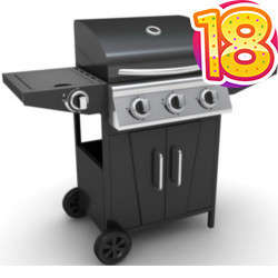 Zooltro Stainless Steel Gas BBQ Braai