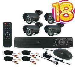 4 Channel CCTV Kit