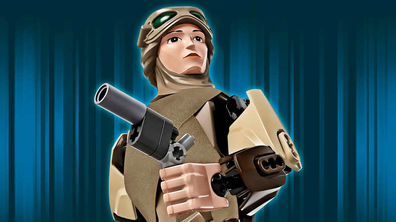 LEGO Star Wars Rey Figure