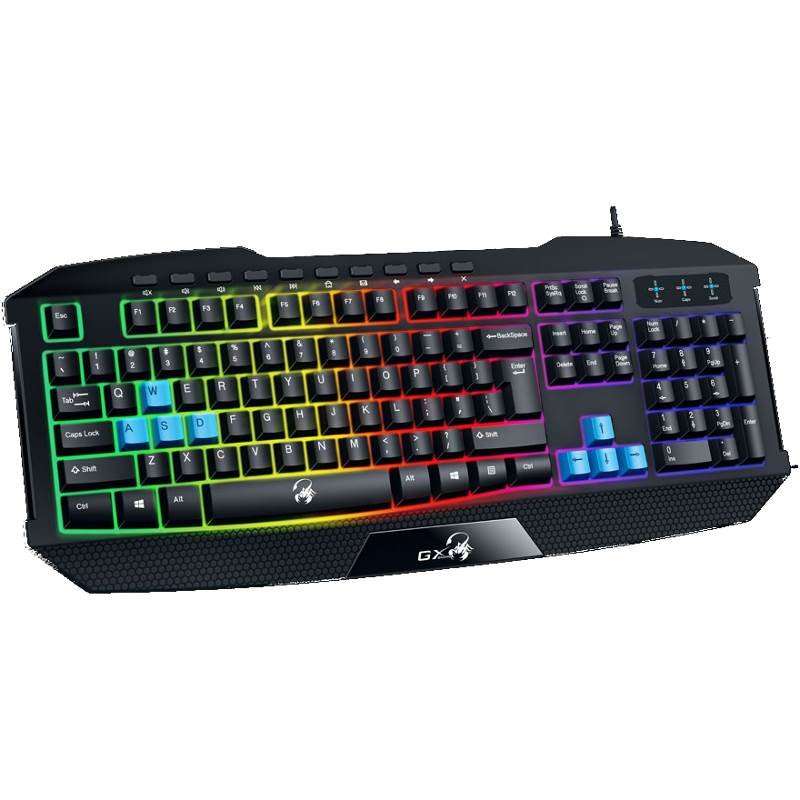 Genius Scorpion K215 USB Gaming Keyboard - Black
