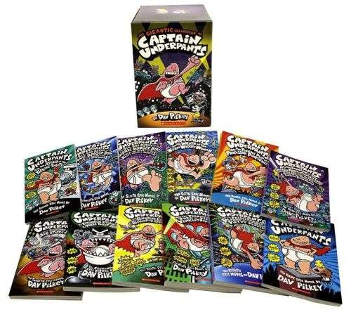 Captain Underpants Gigantic Collection - 12 Books