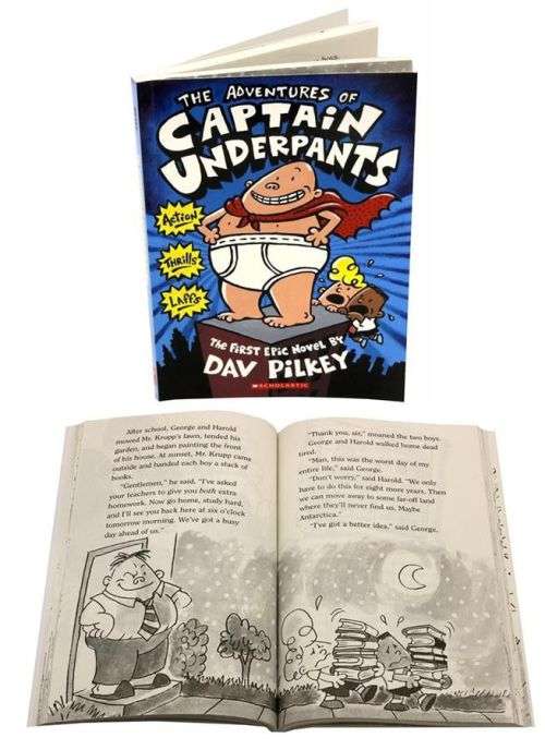 Captain Underpants Gigantic Collection - 12 Books