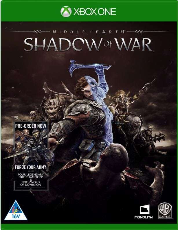 Middle Earth Shadow of War (Xbox One )
