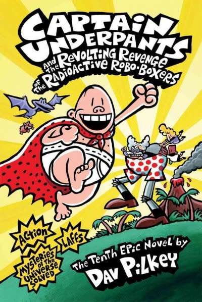 Captain Underpants 10 Book Collection
