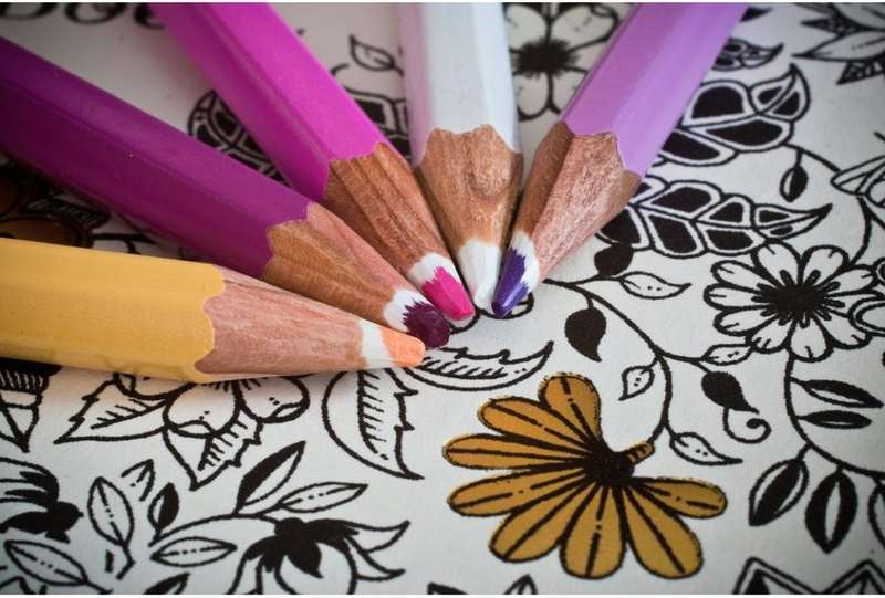 Adult Colouring Classic Collection | Pack of 3 Books & Pencils