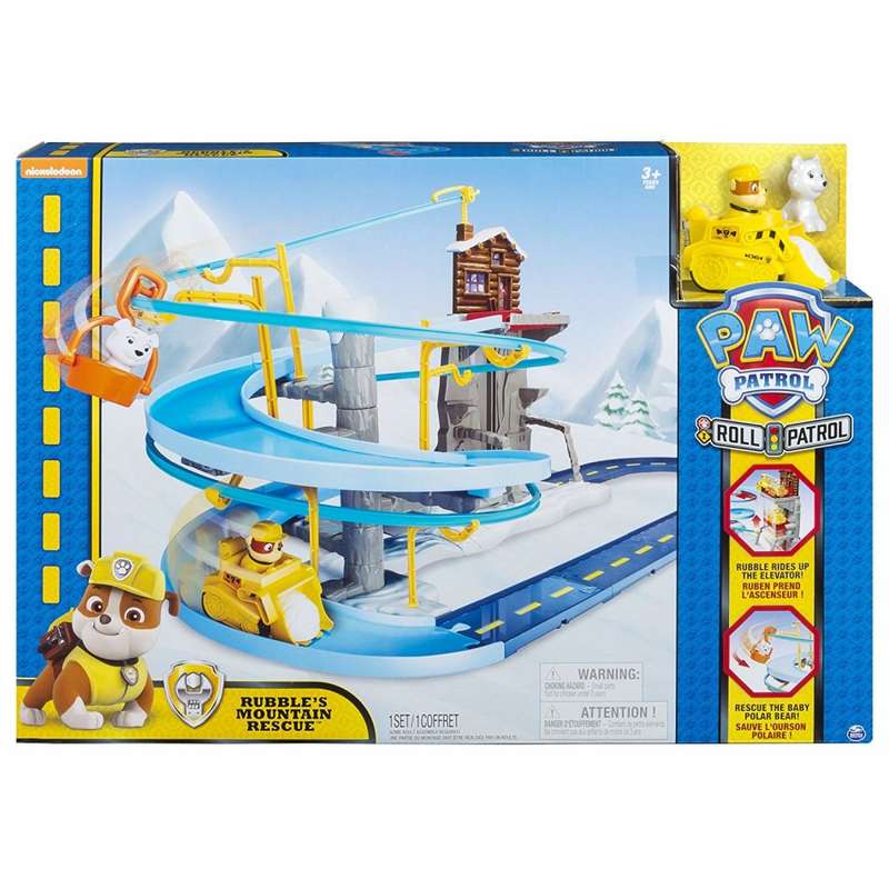 Paw Patrol Roll Patrol Rubble Mountain Rescue Track Set