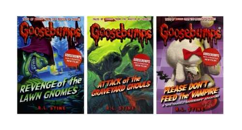 Goosebumps 10 book Collection