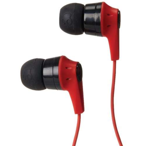 SkullCandy Ink'd 2.0 Wireless In-Ear Headphones - Red/Black