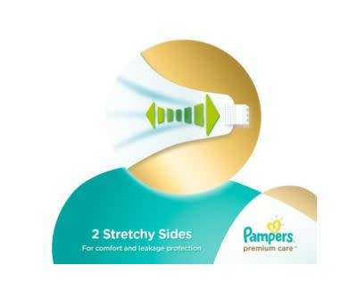 Pampers - Premium Care 88 Nappies - Size 5 Mega Pack