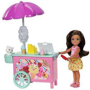 Barbie Club Chelsea Ice Cream Cart Doll & Playset