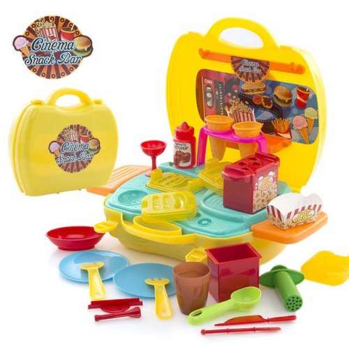 Kalabazoo Dough-dino Cinema Snackbar Toy Set - Yellow