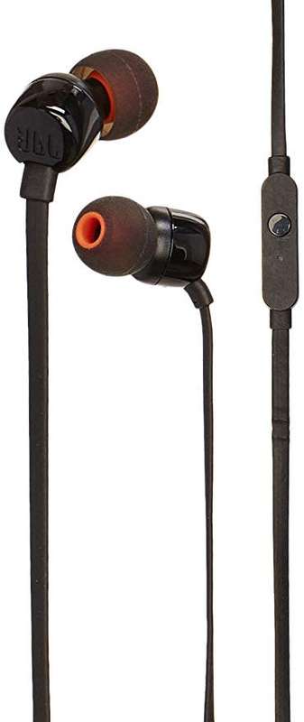 JBL T110 Bluetooth In-Ear Headphone - Black