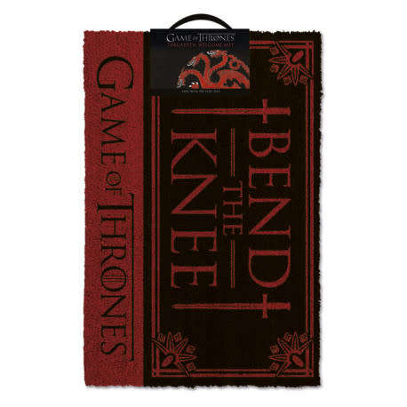 Game Of Thrones: Bend The Knee - Door Mat