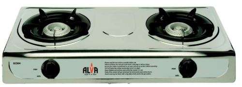 Alva - Stainless Steel Gas Stove - 2 Burner