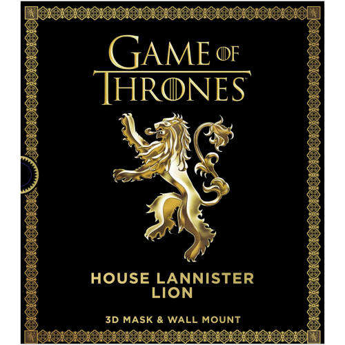 Game of Thrones Press-Out Mask Books - 4 x 3D Masks & Wall Mounts