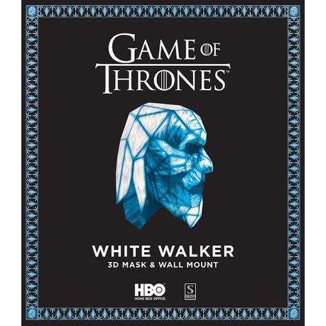Game of Thrones Press-Out Mask Books - 4 x 3D Masks & Wall Mounts