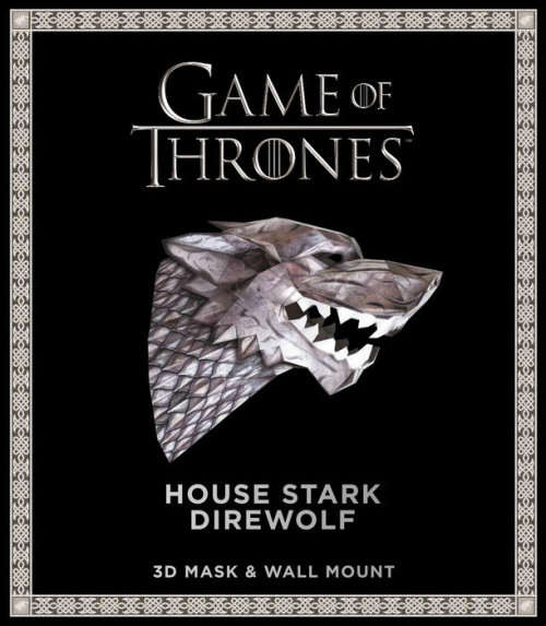 Game of Thrones Press-Out Mask Books - 4 x 3D Masks & Wall Mounts