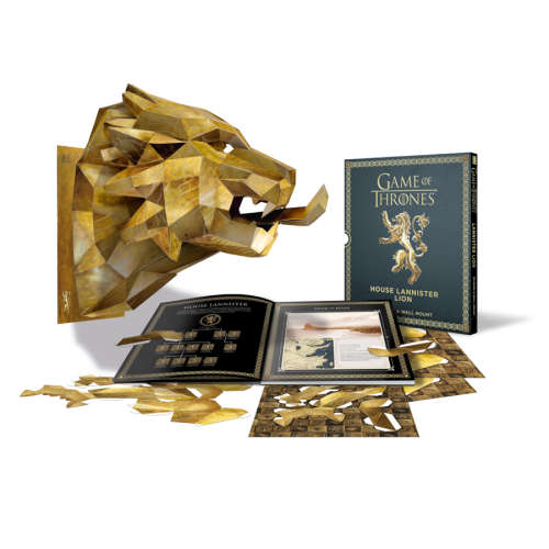 Game of Thrones Press-Out Mask Books - 4 x 3D Masks & Wall Mounts