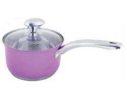 WELLBERG 1.9L Stainless Steel Saucepan - Purple