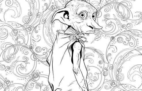 Harry Potter Colouring Book