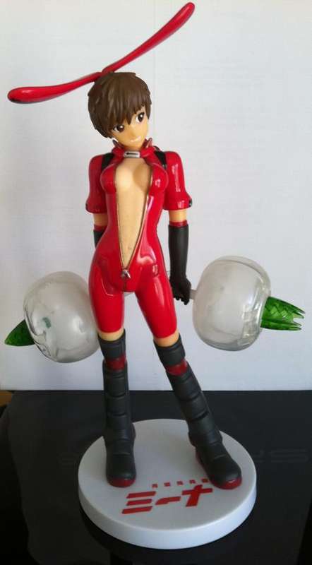 Anime Biker Girl Figurine