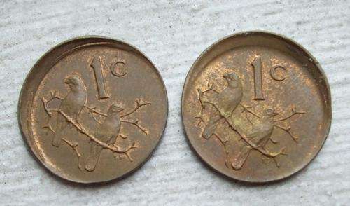 AMAZING ERROR!!!!!! 1 AMAZING MISS STRIKE ON A 1987 1c UNC COIN