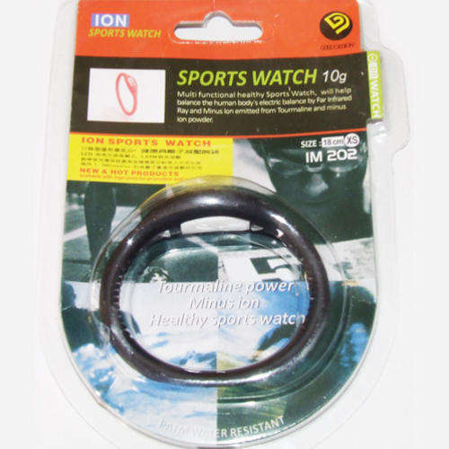 Tourmaline Power Negative Ion Sports Watch