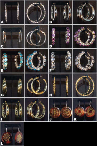 Mixed Lot of Costume Earrings
