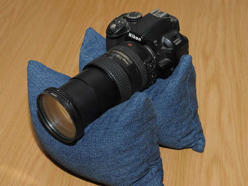 Camera Bean Bag - support for camera and/or lens