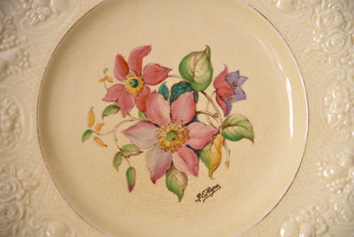 2 Antique Plates ***Bid per plate to take both***