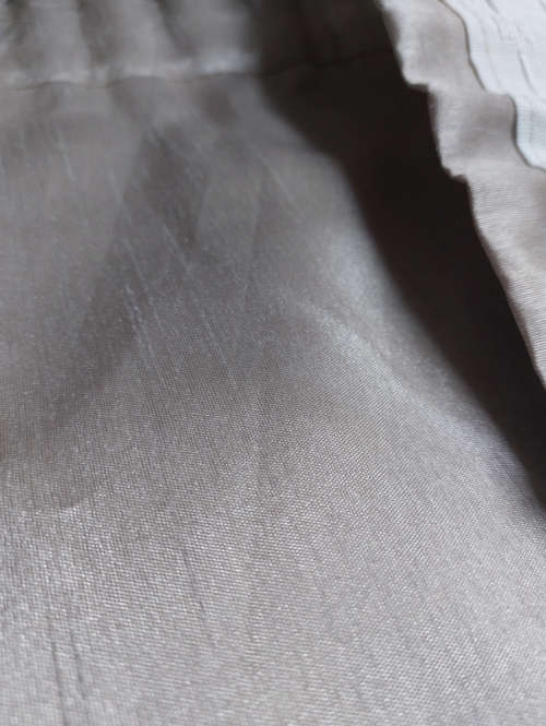 Silky Beige Lined Curtains 4 drops, as brand new