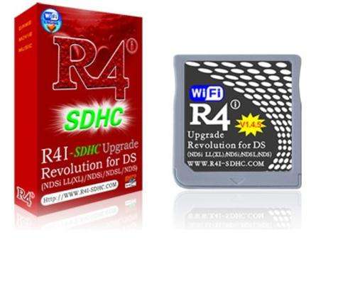 R4i-SDHC Upgrade V1.4.5 Revolution for DS/DS Lite/DSi/DSi XL + CardReader