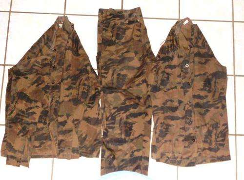 SA RAILWAY POLICE / SA SPOORWEG POLISIE  - CAMO - 2 LONG SLEEVE SHIRTS AND TROUSER