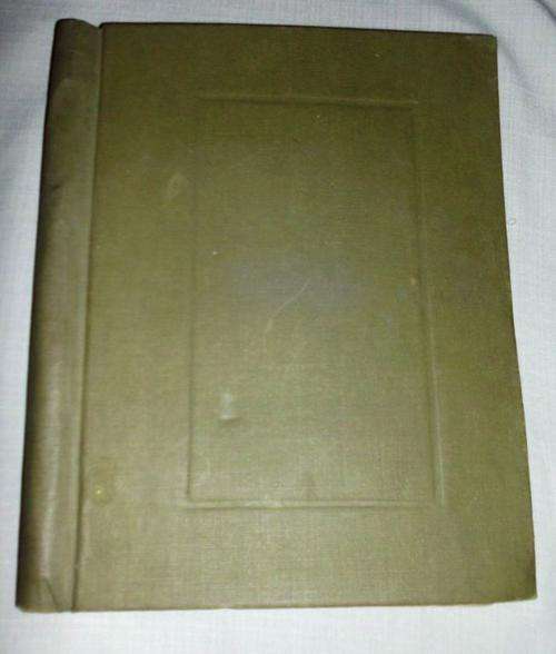 OLD STAMP ALBUM WITH AVIATION STAMPS - AIRPLANES - SPACE
