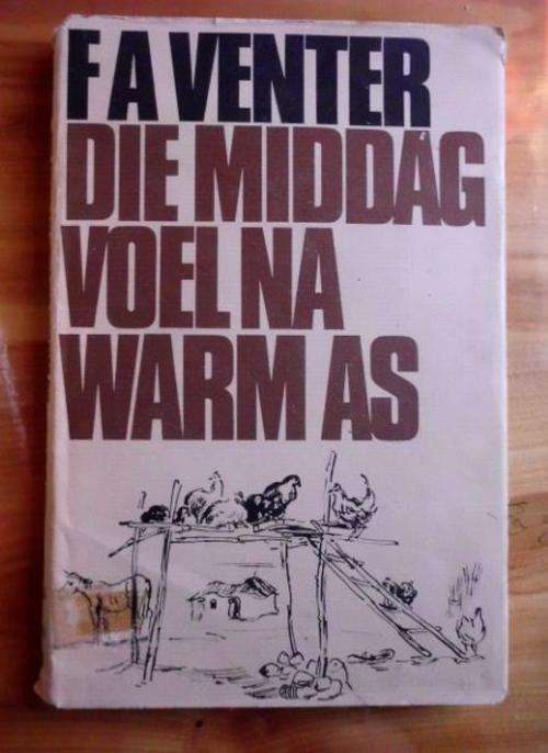 Die middag voel na warm as - FA Venter