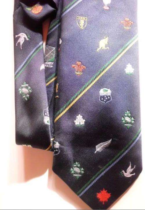 OLD 1995 WORLD CUP RUGBY  TIE - DAS -