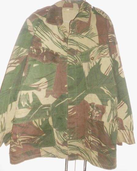 SADF / SA ARMY / SA WEERMAG - RHODESIAN CAMO BUSH JACKET/BOSBAADJIE-