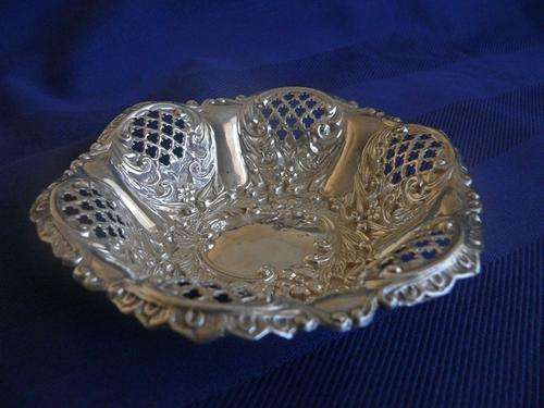 Stirling silver dish