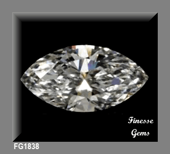 0.26 ct. Fancy Light Brown Marquise-Cut Natural Diamond (VVS)