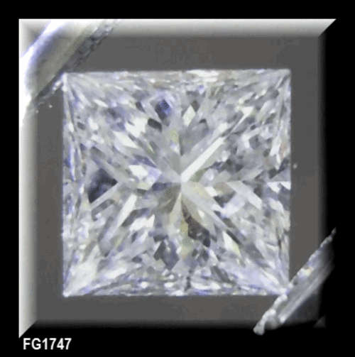 0.20 ct.Princess Cut J/SI1 Natural Diamond