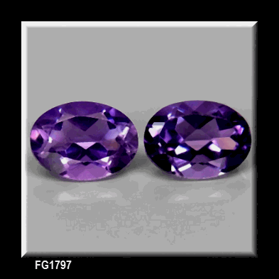 1.48 ct Flawless Medium Dark Violet Natural Amethyst