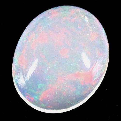 1.83 CTS. UNHEATED NATURAL MULTICOLOUR ETHIOPIAN OPAL CABOCHON