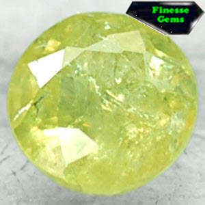 4.56 CT.NATURAL ROUND RED SPARK LEMON YELLOW GREEN GROSSULAR MALI GARNET