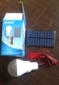 Portable Solar Energy Light and solar panel