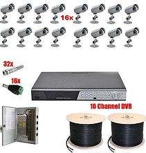 16 channel CCTV D.I.Y System complete with HDMI,3G,Wifi & Internet**700 TVL HD Cameras
