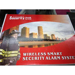 WIRELESS GSM  ALARM WITH REMOTE**SENDS YOU AN SMS WHEN TRIGGERED**